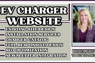 design a ev charger installation, ev charger website, ev charging website