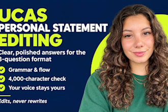 edit and proofread your ucas personal statement for 2027 entry