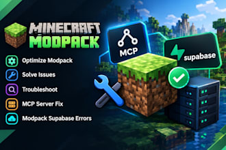 optimize modpack solve issue troubleshoot mcp sever fix modpack supabase errors