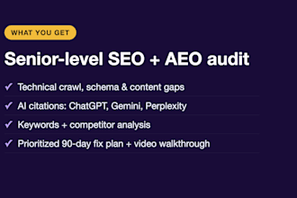 audit your SEO and ai visibility with a prioritized fix plan