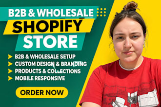build a shopify b2b wholesale store for your business