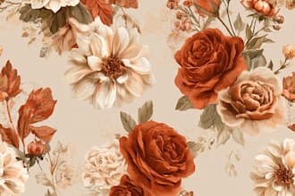 design beautiful seamless pattern design