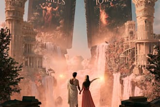 create romantic book cover design