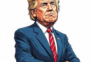 create professional political cartoons with humor