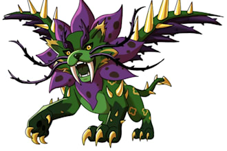 create custom creature designs, game assets