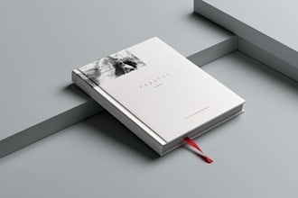 creative book cover design with custom artwork
