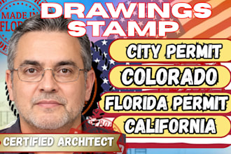 do structural engineering city permit drawings for florida, colorado, california