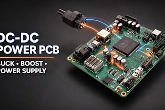 design dc dc converter, power supply and voltage regulator pcb