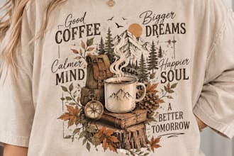 design custom t shirt for print on demand