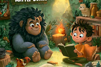 illustrate children story book illustration children story