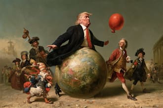 create editorial cartoons and political satire art