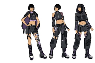 design a scifi character