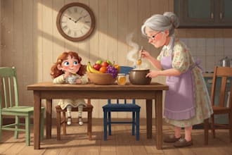 children story book illustration children story children story book illustration