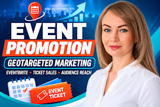 assist in geo targeting event promotion, eventbrite marketing boost ticket sales
