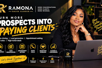 be your high ticket commission based sales closer b2b sales rep salesperson