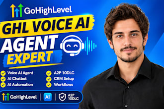 build gohighlevel voice ai ghl ai agent ghl chatbot ghl ai receptionist ghl a2p
