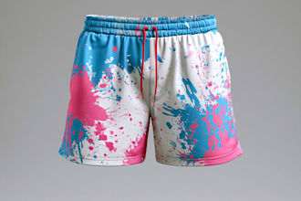 create professional sports shorts and streetwear designs