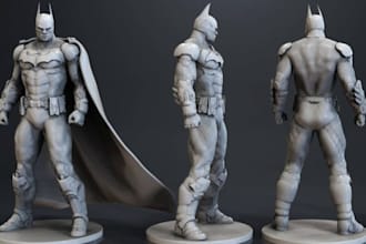 create custom 3d printable characters figures and toys