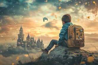 do photo manipulation, compositing