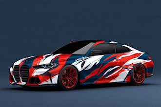 create car wrap, car wrap design , van wrap design
