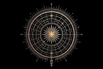 design mandala mystical or spiritual logo
