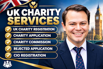 resolve uk charity application rejection charity commission registration support