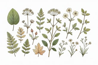 make unique botanical art inspired by nature
