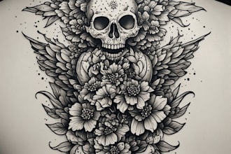 draw minimalist tattoo designs and fine line art