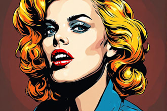 create vibrant pop art avatars for social media