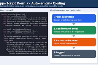automate google sheets with apps script