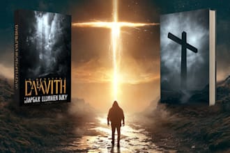 do christian book cover design, custom book cover, KDP cover