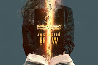 design a  createspace amazon christian book cover design