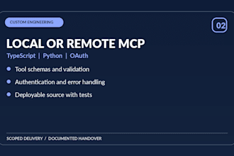 build a secure custom mcp server for claude and ai agents