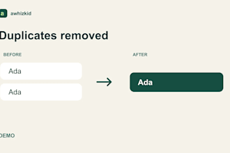 do data cleaning for an organized CSV