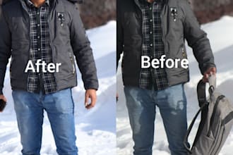 remove people or other objects from images