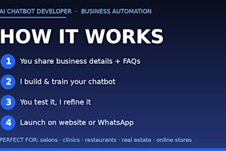 build ai chatbot for website and whatsapp