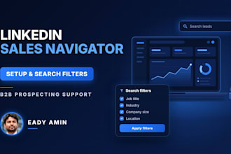 guide you through sales navigator setup and prospecting