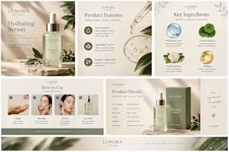 a luxury product advertising poster