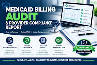 audit medicaid billing and healthcare compliance specialist