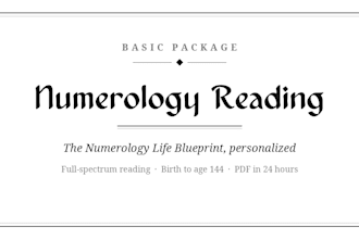 curate numerology and astrology readings specific to you