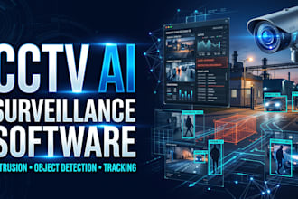 develop cctv ai analytics, surveillance, anpr vehicle recognition and detection