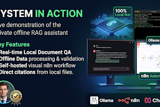build local rag chatbot, offline ai agent, and private document QA using ollama