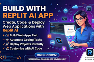 fix replit web app develop replit website agent
