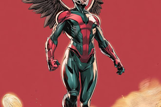 custom comic character portraits with expressive