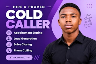be your sales development representative and sales closer