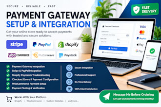 set up payment gateway and fix checkout payment errors