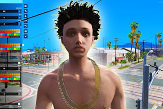 create a custom fivem face ped, gta 5 character model and realistic custom ped
