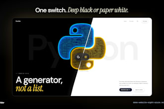 build a cinematic next js website with 3d motion and animated heroes