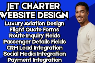 design private jet website jet charter website aviation website travel website