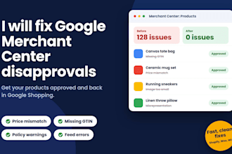 fix google merchant misrepresentation and gmc suspension